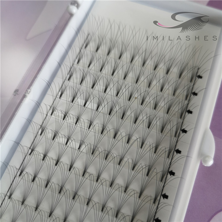 wholesale premade eyelash mega volume extension fans pre fanned russian lashes vendor